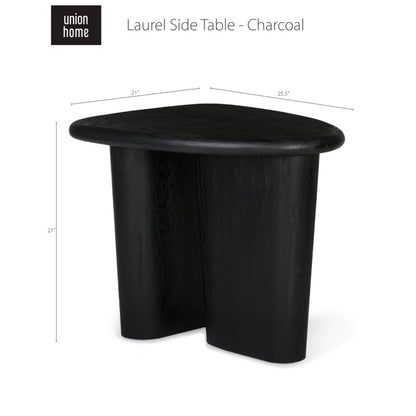 Union Home Laurel Side Table - Charcoal -  LVR00341