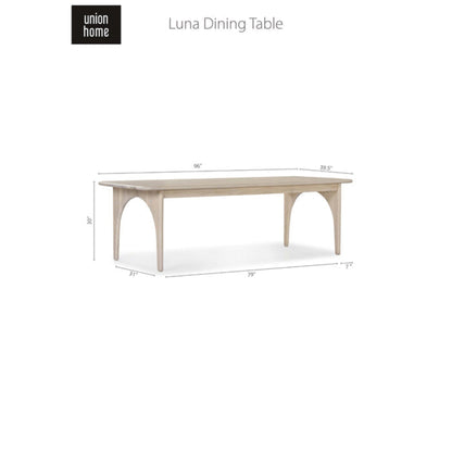 Union Home Luna Dining Table  - DIN00277