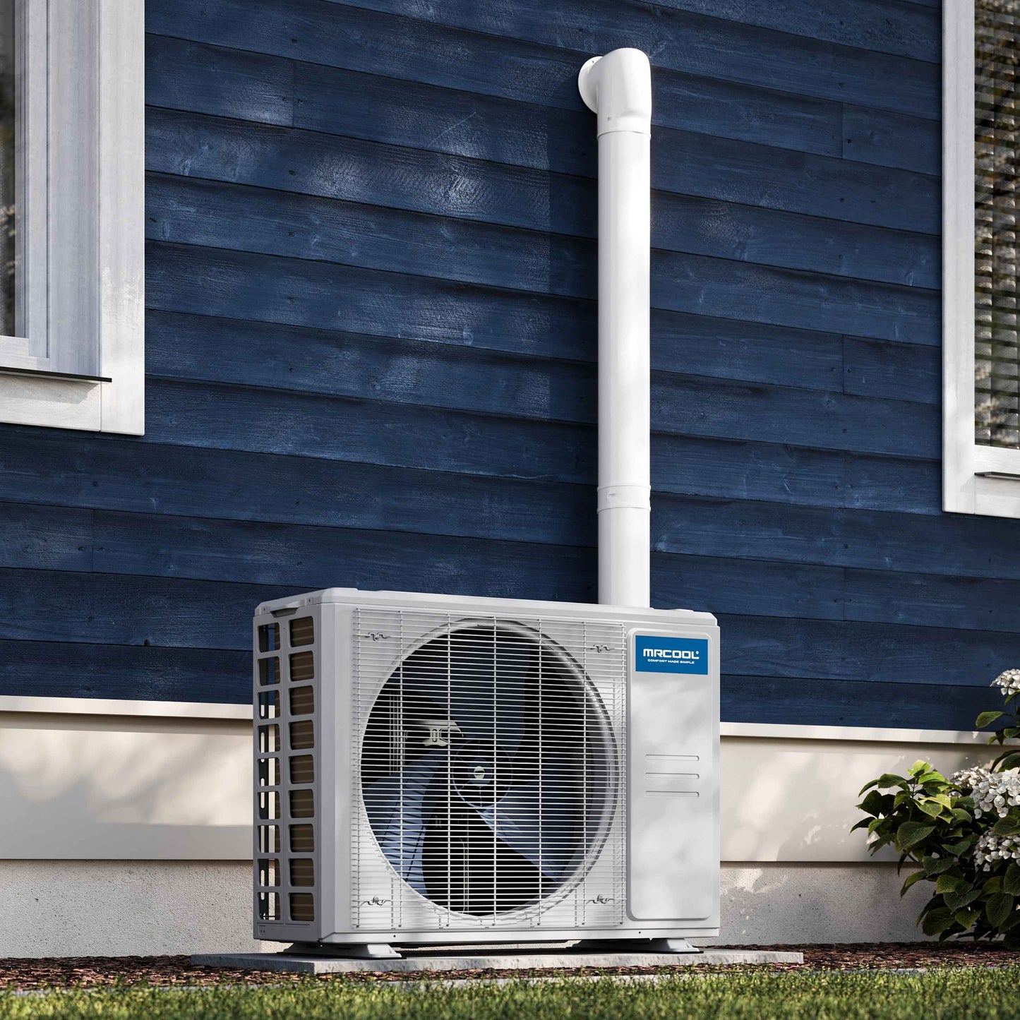 MRCOOL DIY 5th Gen E Star 9,000 BTU Single Zone Mini Split Complete System with 25 Ft. Line Set, 115V  - DIY-09-HP-WM-115D25-O