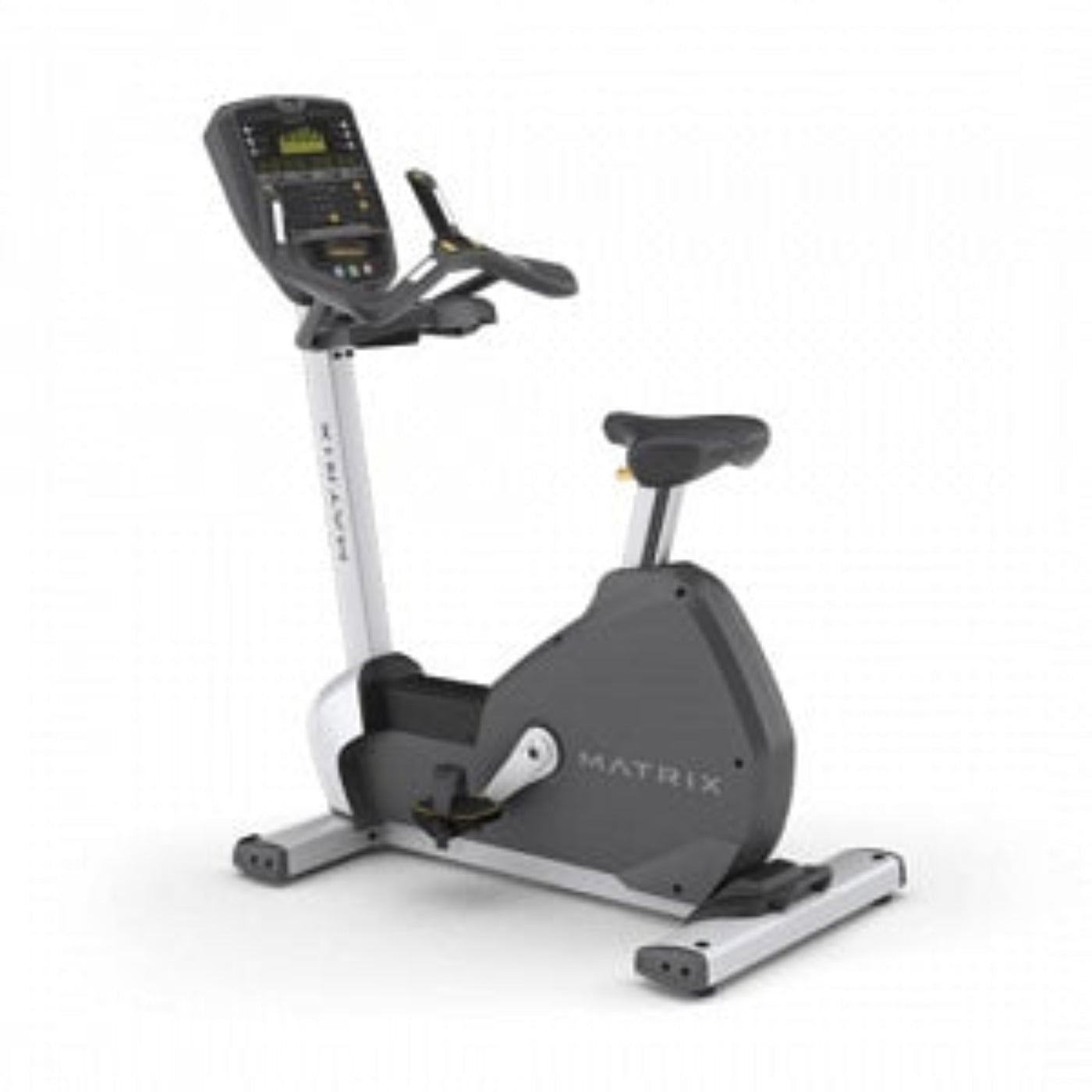 Johnson Health Tech Matrix U7xe Upright Cycle - Matrix U7xe Upright Cycle Bike with Embedded 10" Touchscreen, FitTouch Technology - U7XE-06