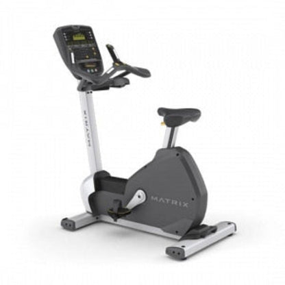 Johnson Health Tech Matrix U3xe Upright Cycle - Matrix U3xe Upright Cycle Bike with Embedded 10" LCD Touchscreen, FitTouch Technology - U3XE-06