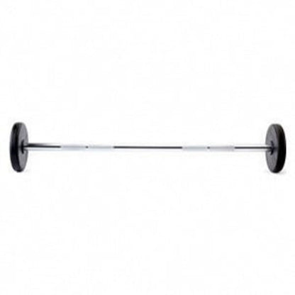 Johnson Health Tech XULT Urethane Multi-Sided Barbells - XULT Urethane Multi-Sided Barbell, Straight, Black Plus, 110 lb. - XT-110URE-BBSTM-P