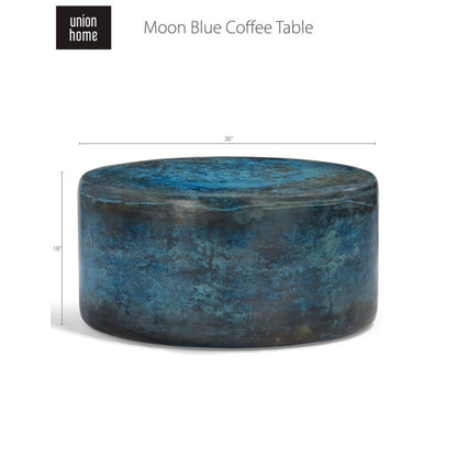 Union Home Moon Blue Coffee Table -  LVR00425