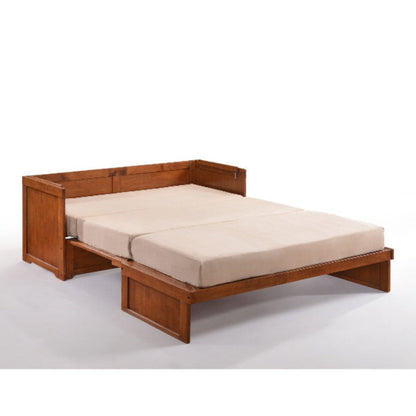 Night and Day Furniture Queen Murphy Cabinet Bed Cube - MUR-CUB-QEN-CH