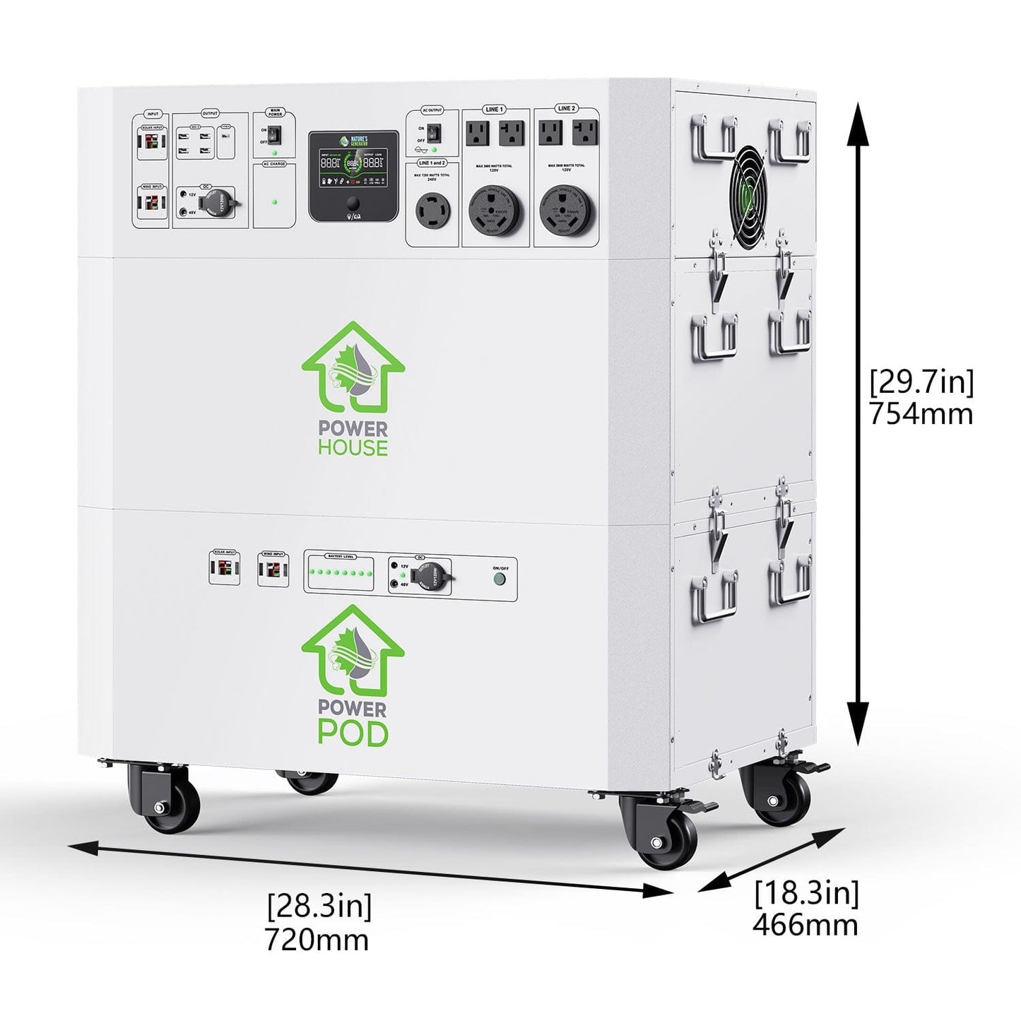 Nature’s Generator Powerhouse Platinum WE System - Backyard Provider