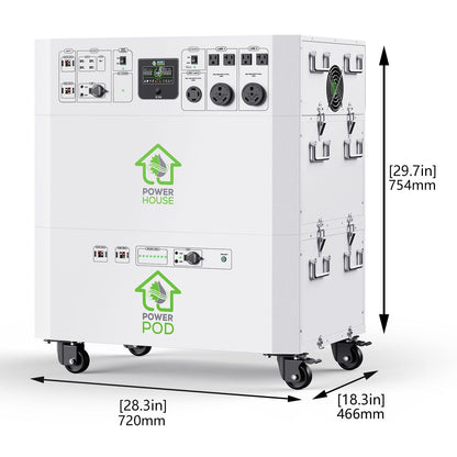 Nature's Generator Powerhouse + Power Pod - Backyard Provider