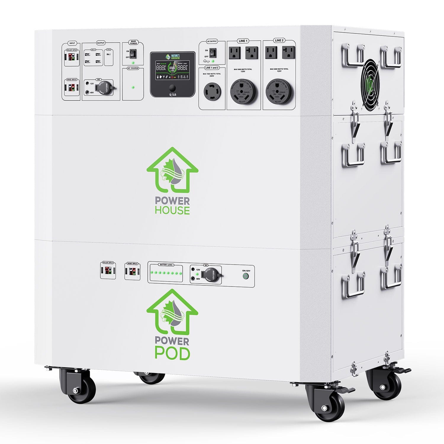 Nature’s Generator Powerhouse Platinum Plus System - Backyard Provider