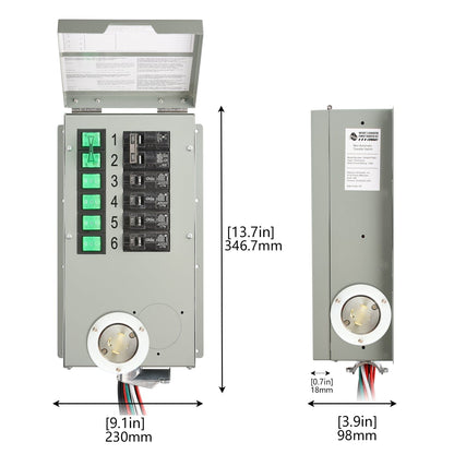 Nature’s Generator Powerhouse Gold Plus PE System - Backyard Provider