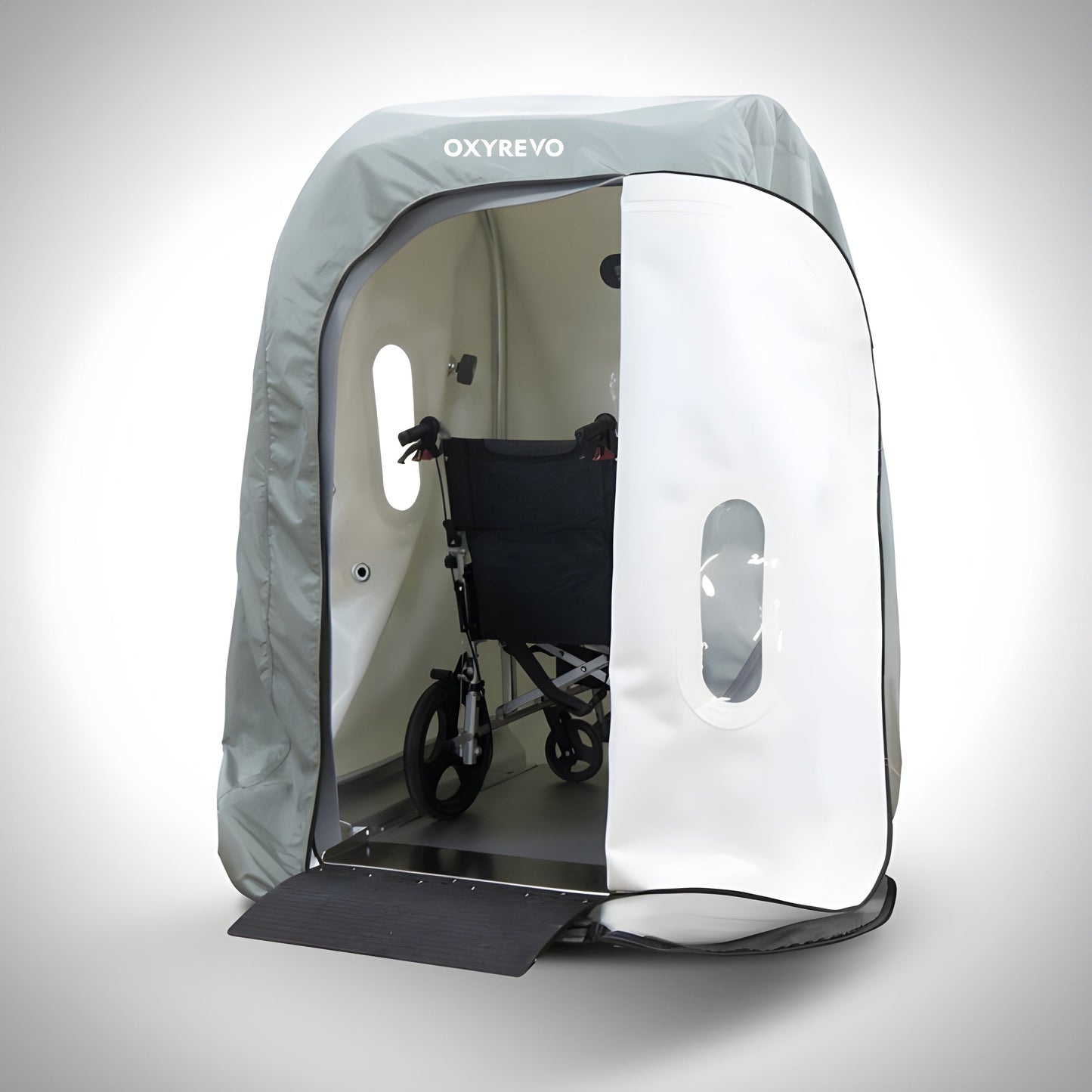 OxyRevo Heal 40 Wheelchair Sitting Soft Type Hyperbaric Chamber