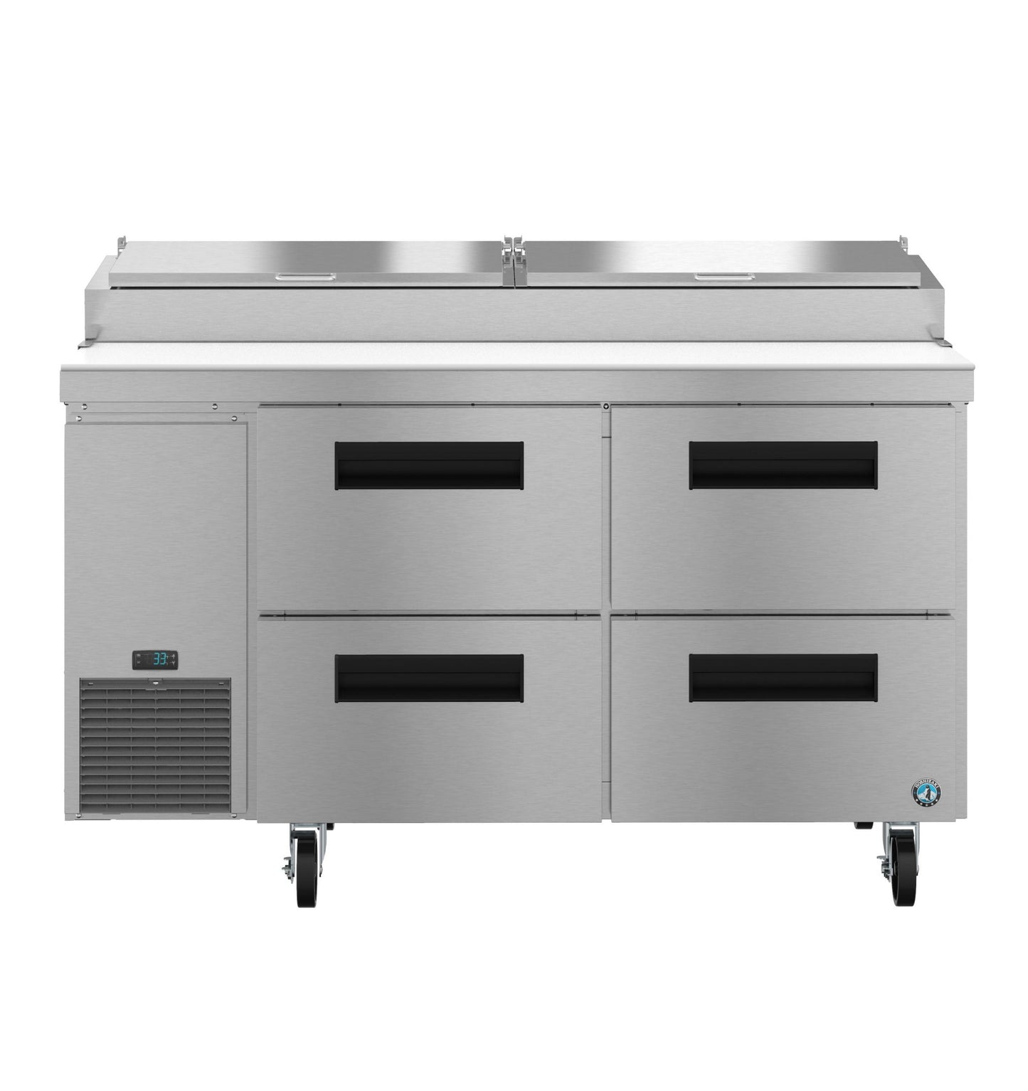 Hoshizaki PR60B-D4 | 60" Wide 4 Drawer Pizza Prep Table - PR60B-D4