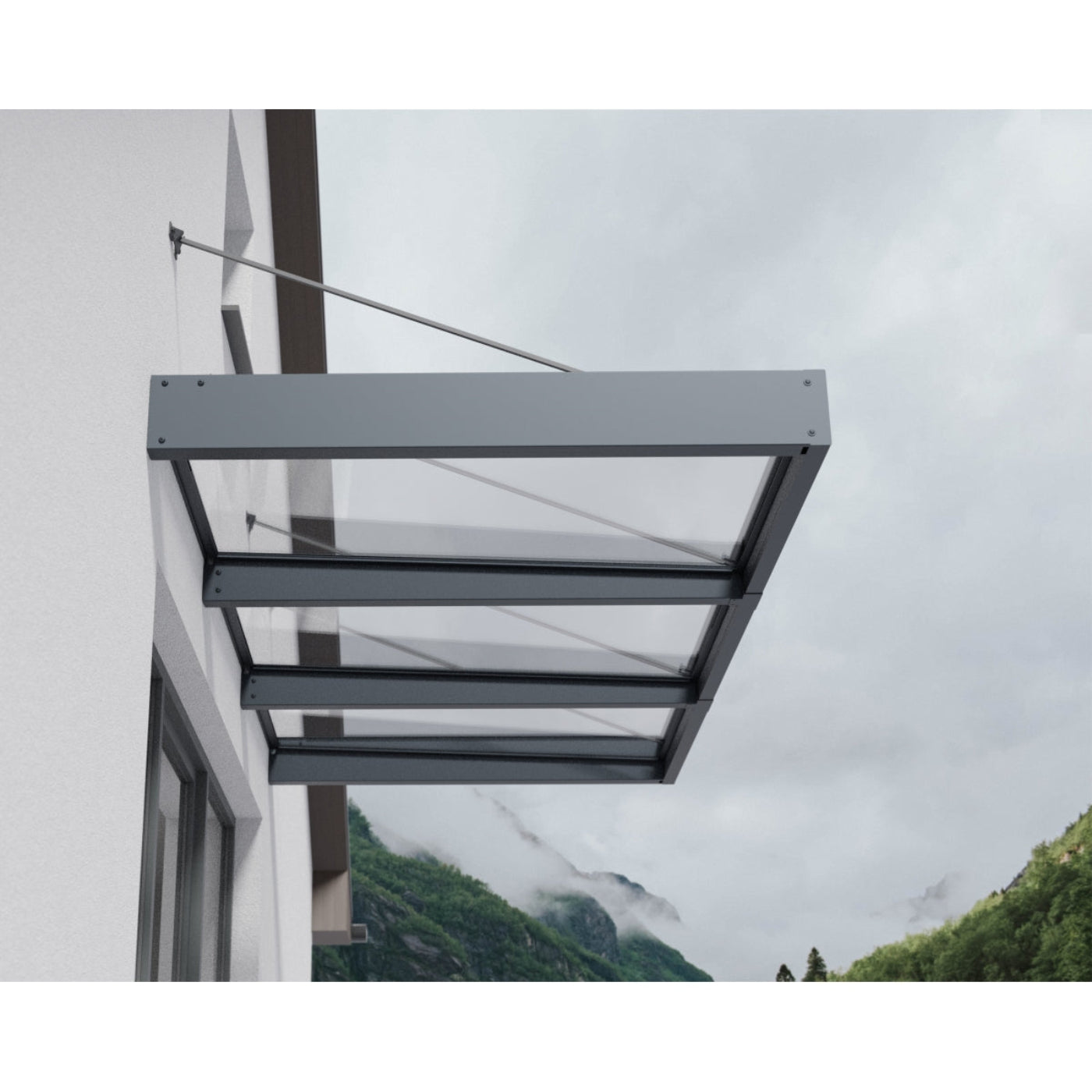 Palram - Canopia | Sophia XL Patio/Entryway/Window Awning - HG9542