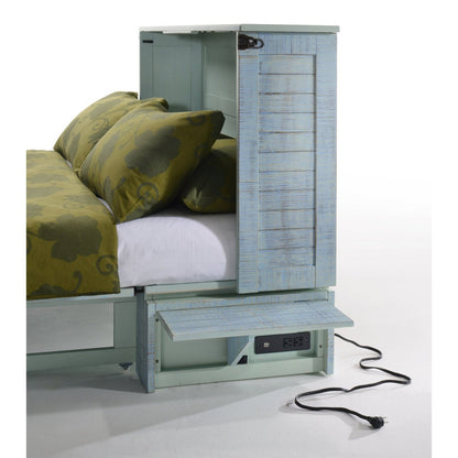 Night and Day Furniture Poppy Queen Murphy Cabinet Bed Complete - MUR-POP-QEN-BDR
