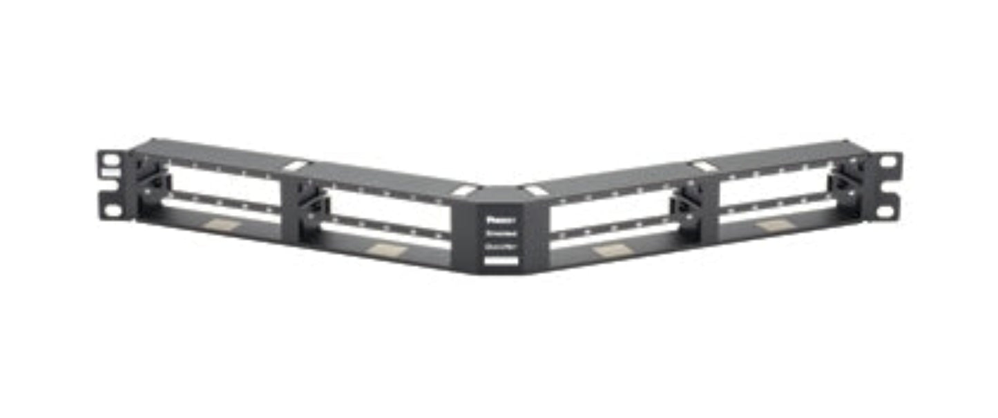 Panduit QN All Metal High Density Patch Panel - QASP48HDBL