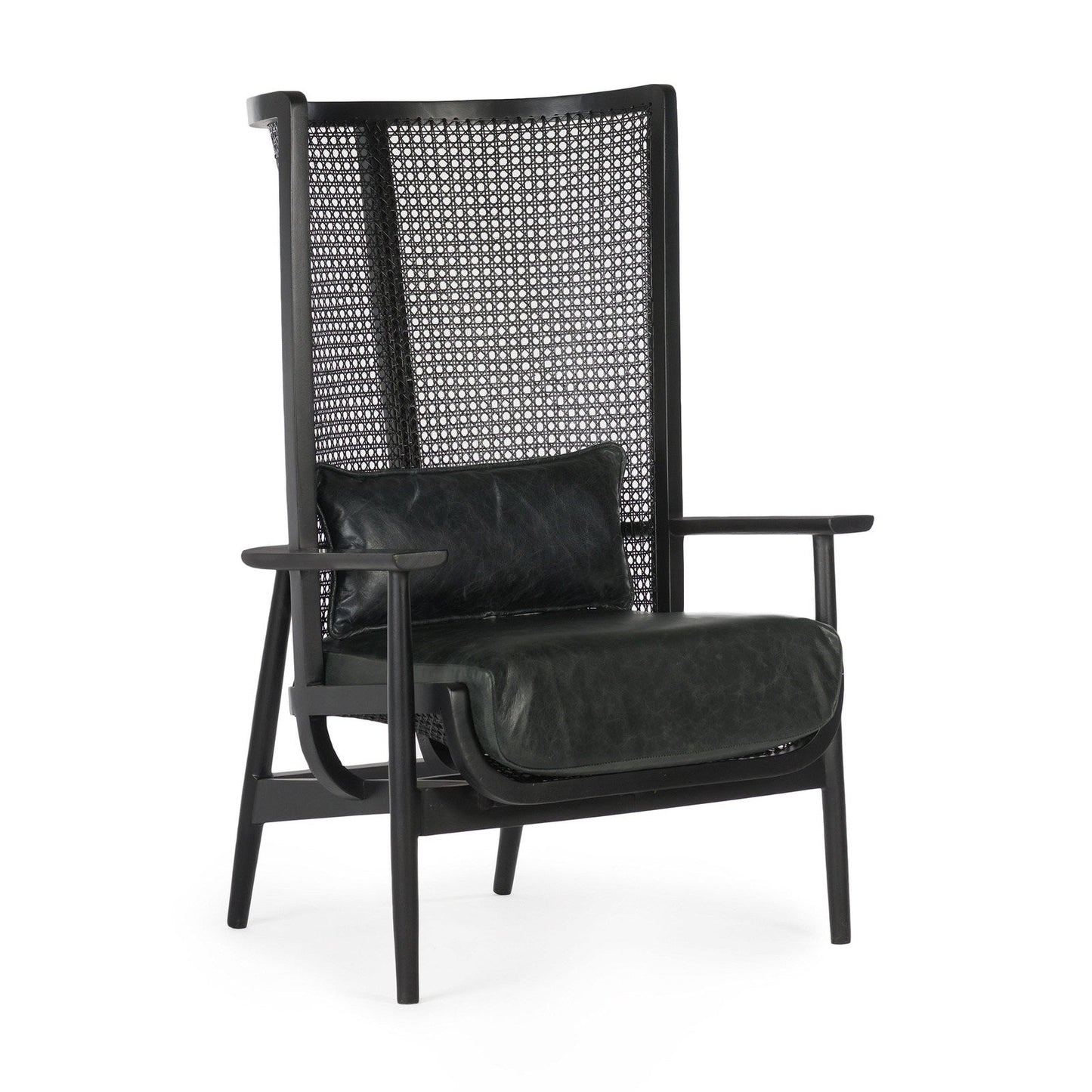 Union Home Wingman Lounge Chair - Black -  LVR00206