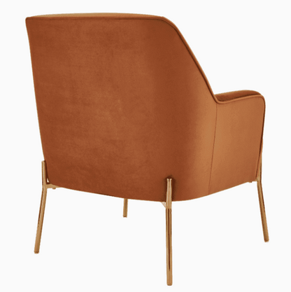 New Pacific Direct Arianna Velvet Fabric Accent Arm Chair 1900183-565 - 1900183-565
