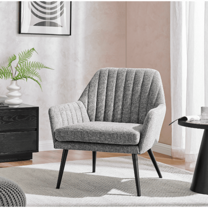 New Pacific Direct Jolene Fabric Accent Arm Chair  - 9300125-703