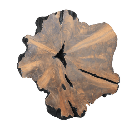 New Pacific Direct Lenna 24" Recycled Teak Root End/ Coffee Table 9600040 - 9600040