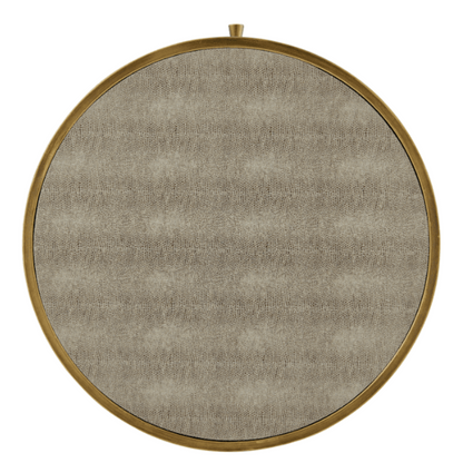 New Pacific Direct Loretta Faux Shagreen Side/ End Table -  1600089