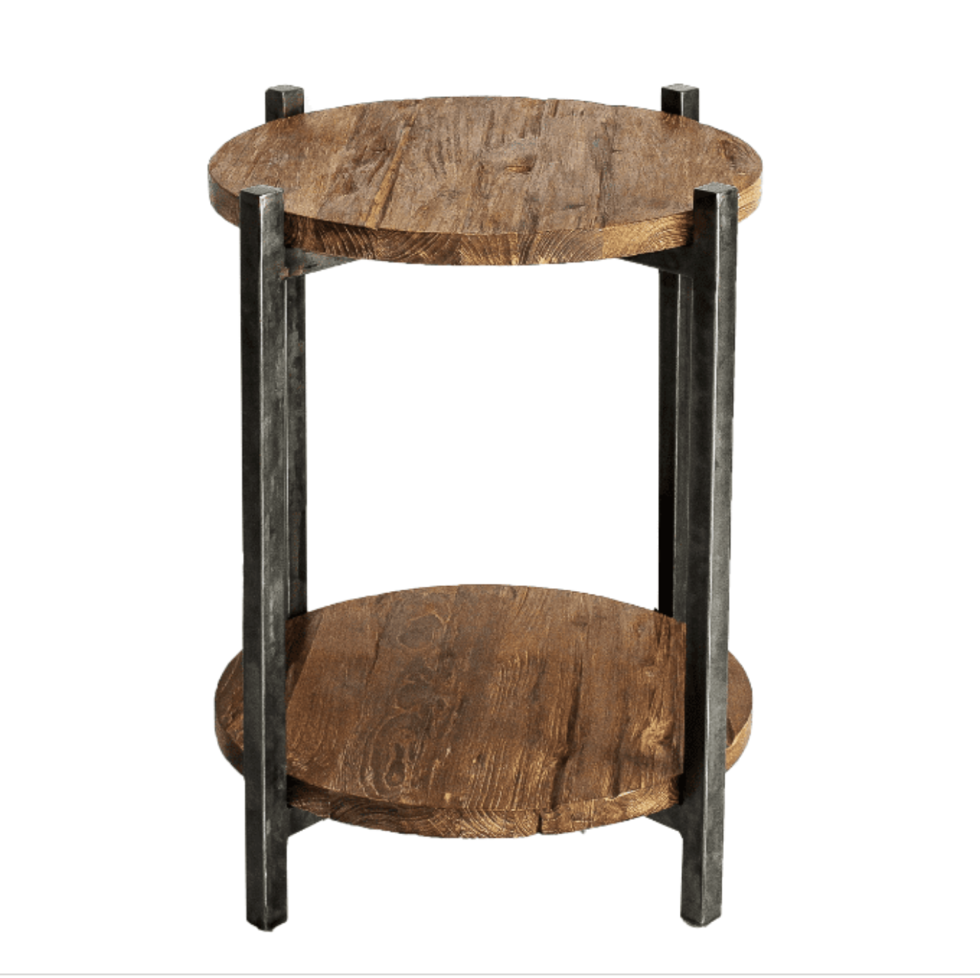 New Pacific Direct Lotta Reclaimed Teak Wood Side/ End Table -  9600018