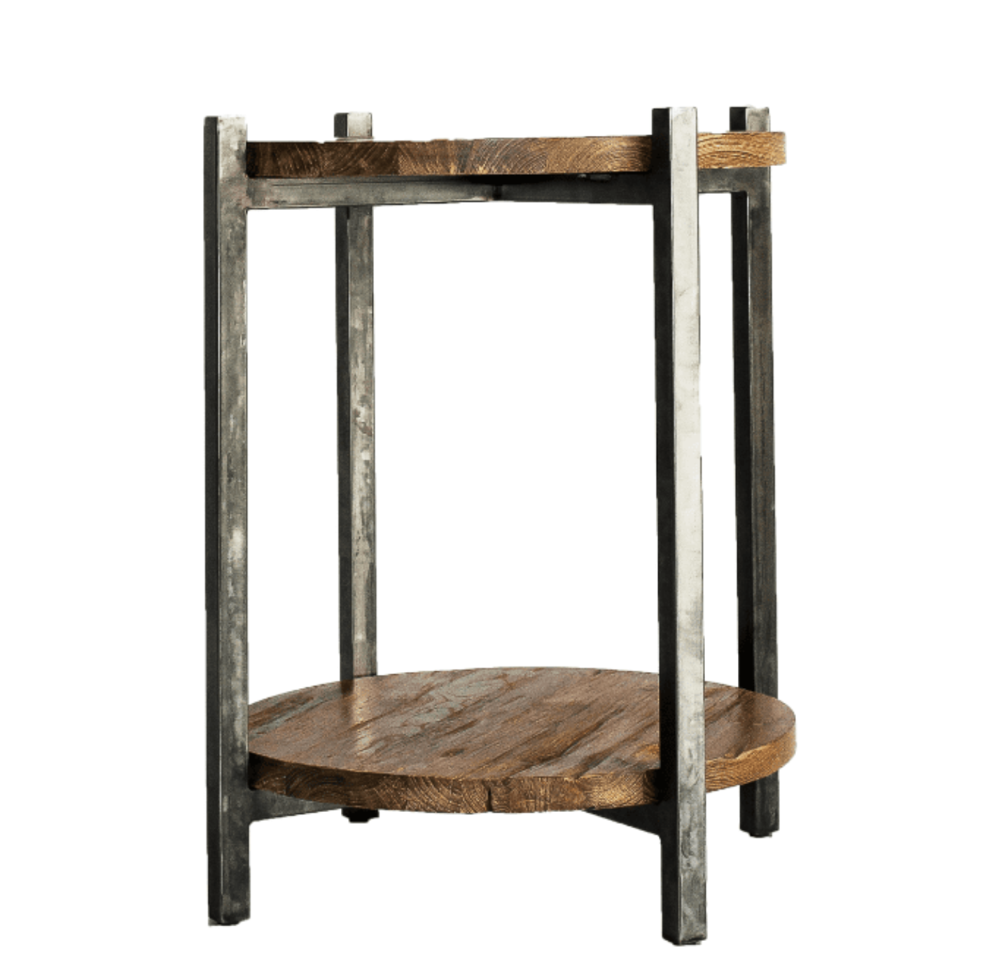 New Pacific Direct Lotta Reclaimed Teak Wood Side/ End Table -  9600018