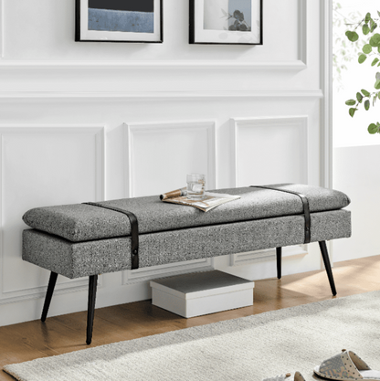 New Pacific Direct Zuney Fabric Bench  - 1600090-572
