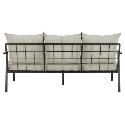 New Pacific Direct Rivano Outdoor Sofa 3 Seater 9300132-591 - 9300132-591
