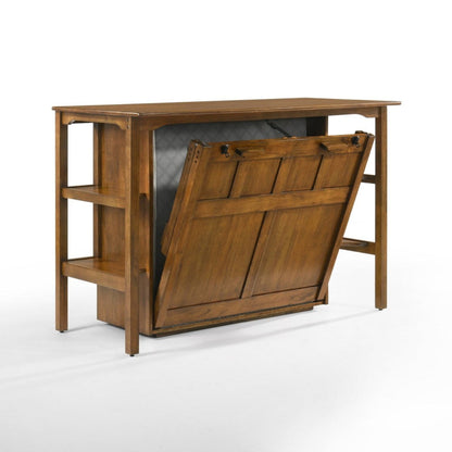 Night and Day Furniture Siesta Desk Twin Murphy Cabinet Bed Complete - STA-DESKB-CHO