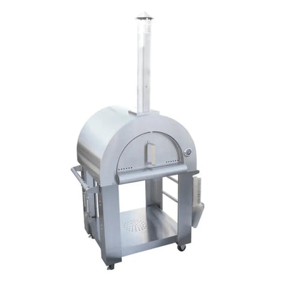 Kokomo 32” Wood Fired Stainless Steel Pizza Oven - KO-PIZZAOVEN