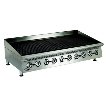 Star 8H-8060CBB 60" 200,000 BTU Natural Gas Ultra-Max® Gas Charbroilers - 8H-8060CBB