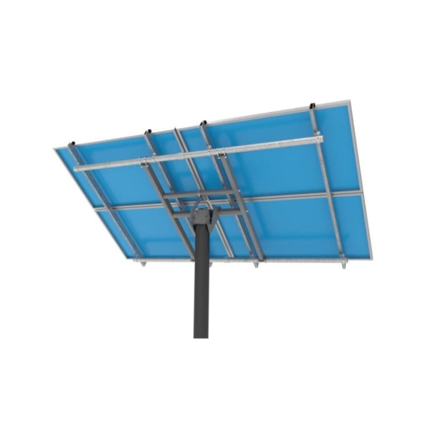 Tamarack Solar  Four Module High Wind and Snow Top of Pole Mount - TTP-A-4HW