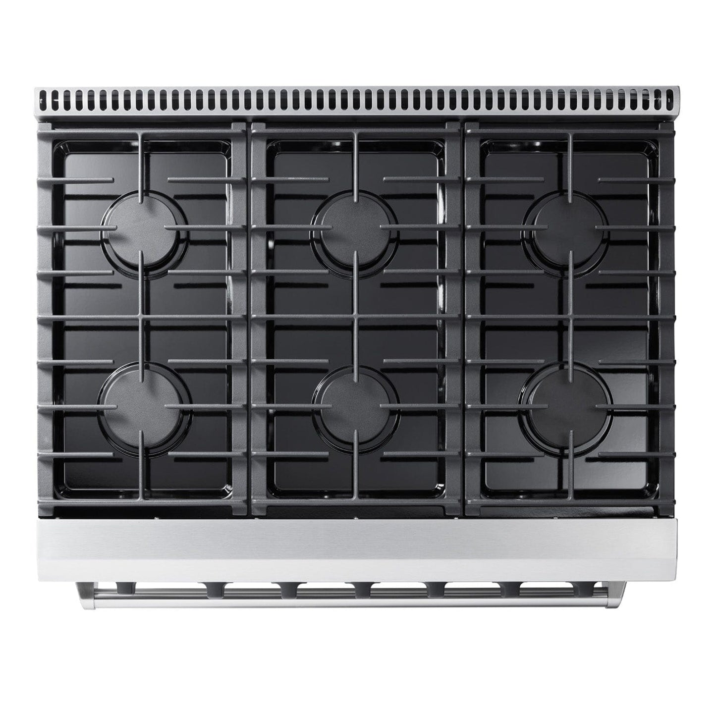 Thor Kitchen Appliance Package - 36 in. Liquid Propane Range, Refrigerator, Dishwasher, AP-LRG3601ULP-2