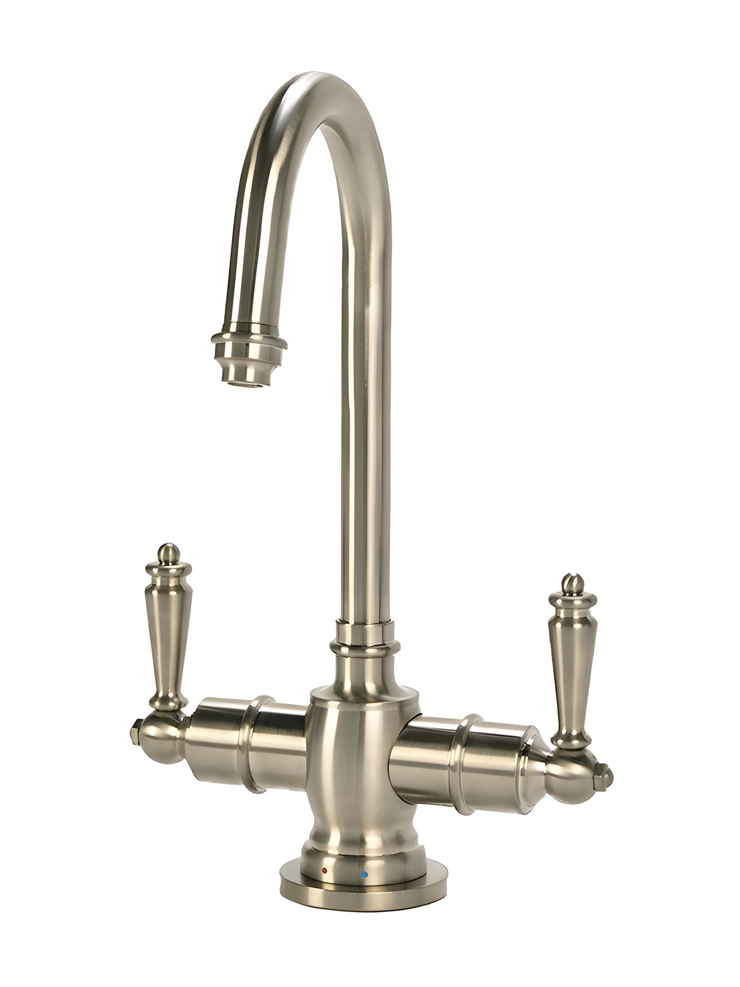 AquaNuTech Traditional C-Spout Hot & Cold Water Filtration Faucet New - HC2200-CH