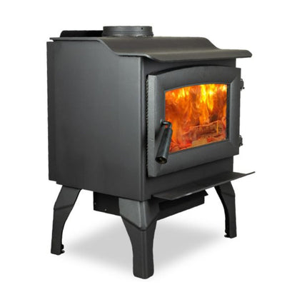 US Stove 1,200 Sq. Ft. Wood Stove with Legs - 1768970262724_423