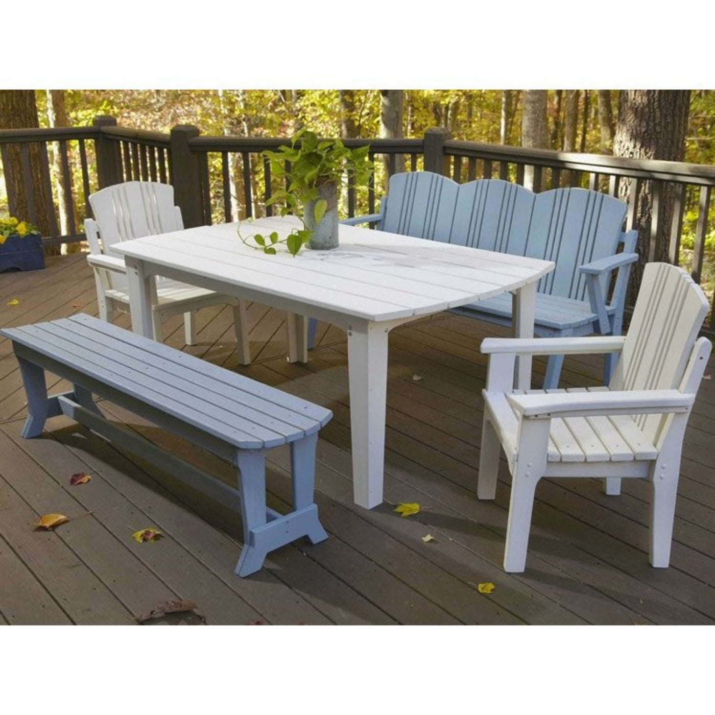 Uwharrie Chair Carolina Preserves Wood Dining Table C091, -  C092 or C093