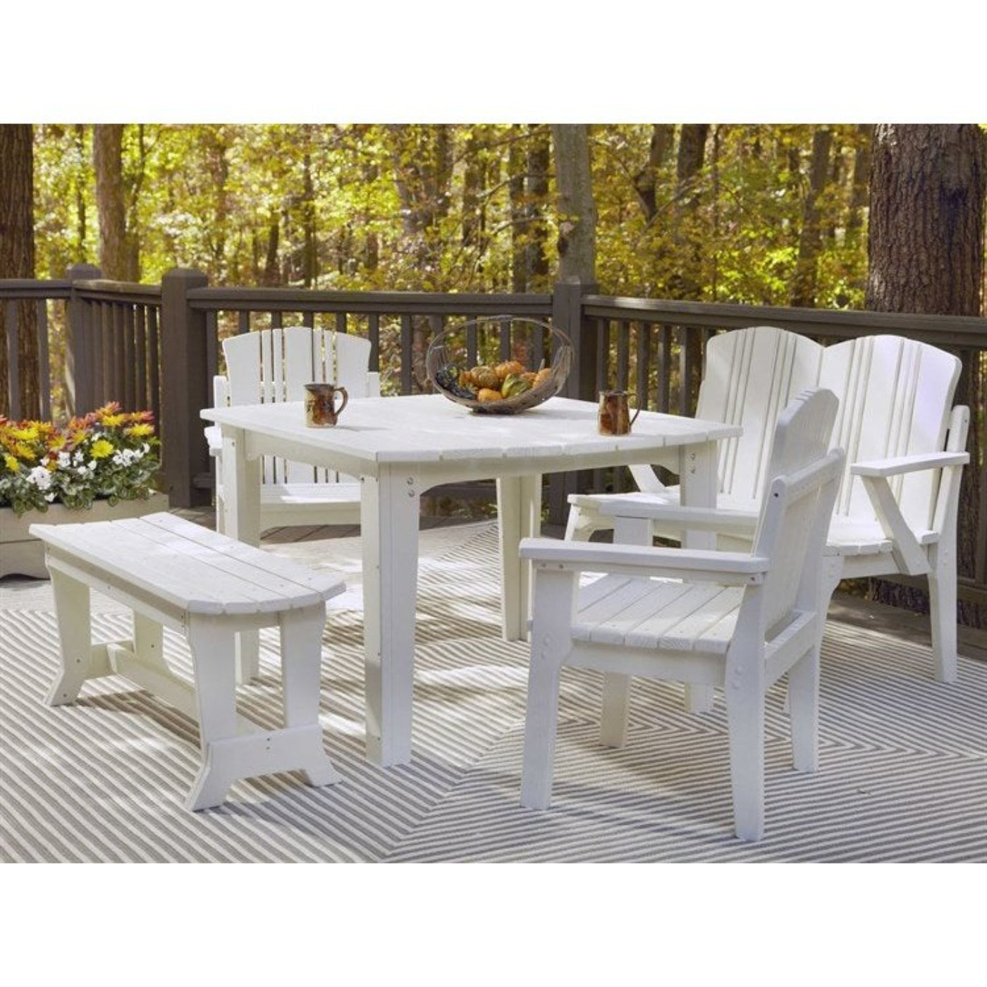 Uwharrie Chair Carolina Preserves Wood Dining Table C091, -  C092 or C093