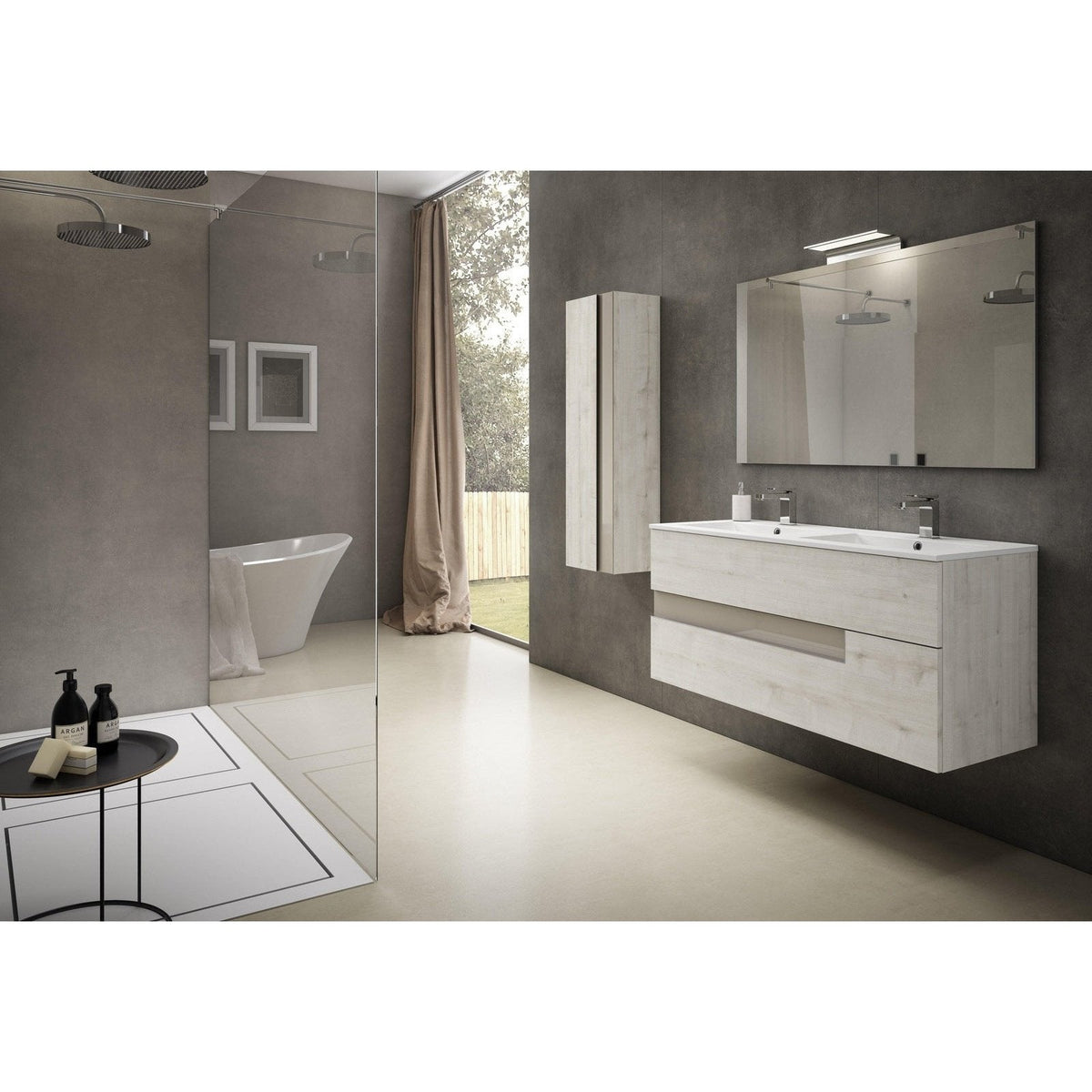 Lucena Bath Vision 32" Contemporary Wood Single Vanity in 6 colors - Backyard Provider