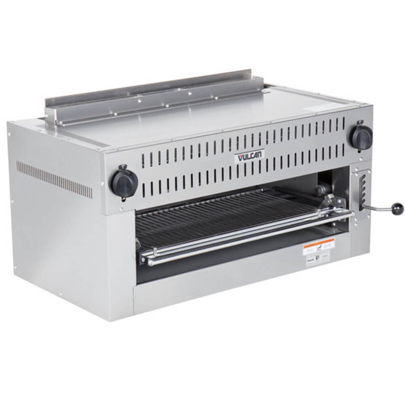 Vulcan 36RB-N 36" Natural Gas Radiant Salamander Broiler - 50 000 BTU - 36RB-N