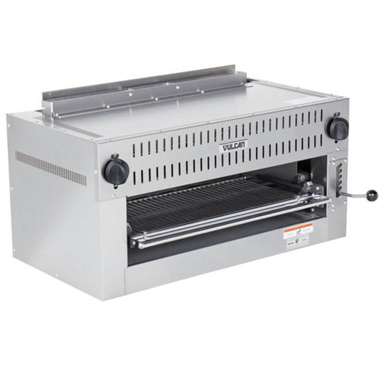 Vulcan 36RB-N 36" Natural Gas Radiant Salamander Broiler - 50 000 BTU - 36RB-N