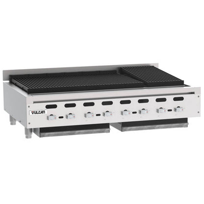 Vulcan VACB60-201 Achiever Liquid Propane Gas 60 Medium-Duty Radiant Charbroiler - 187 000 BTU - VACB60-201