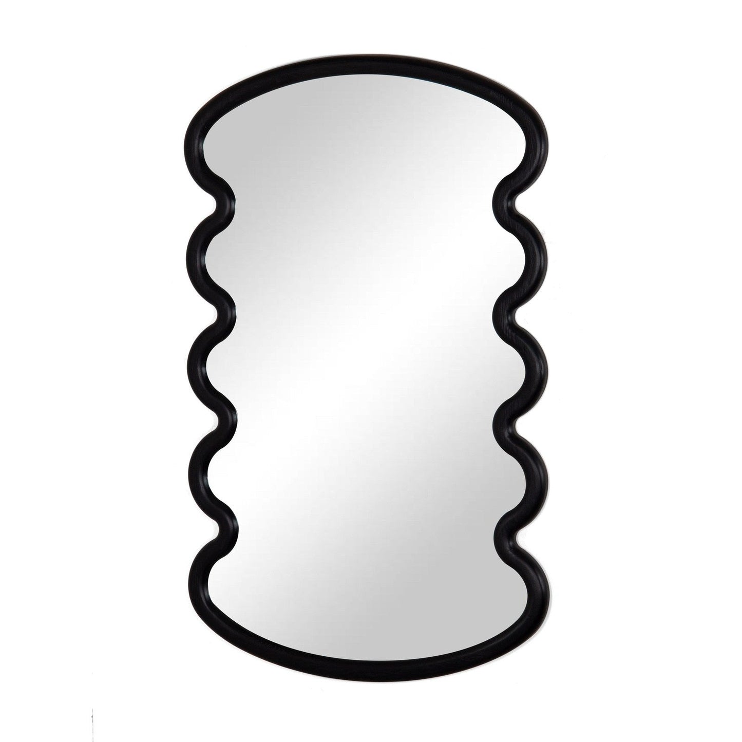 Union Home Swirl Large Mirror - Charcoal  - BDM00182