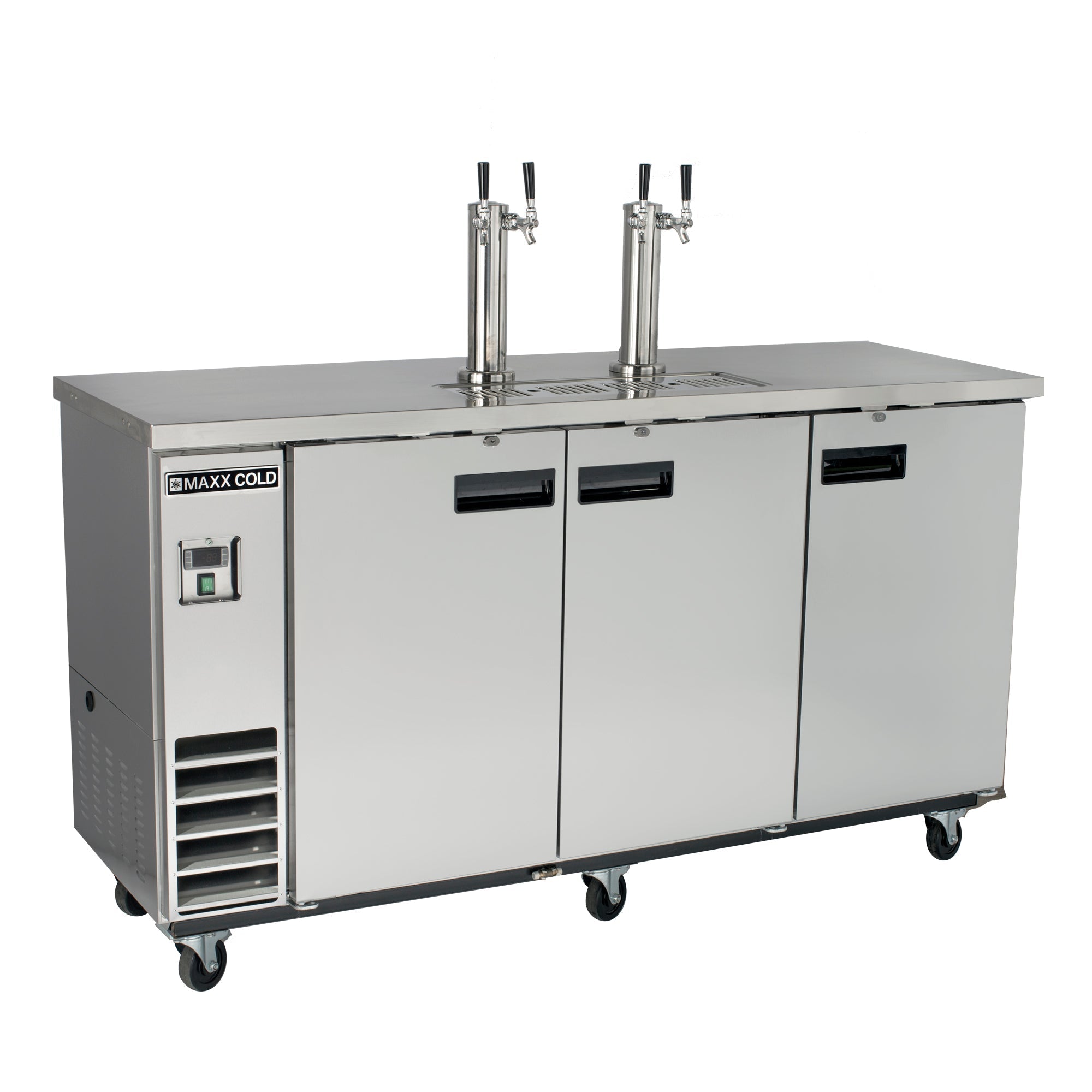 Maxx Cold Dual Tower, 2 Tap Beer Dispenser, 73