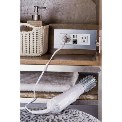 James Martin Vanities Columbia 72" Double Vanity - 388-V72D-AGR-MB-DGG