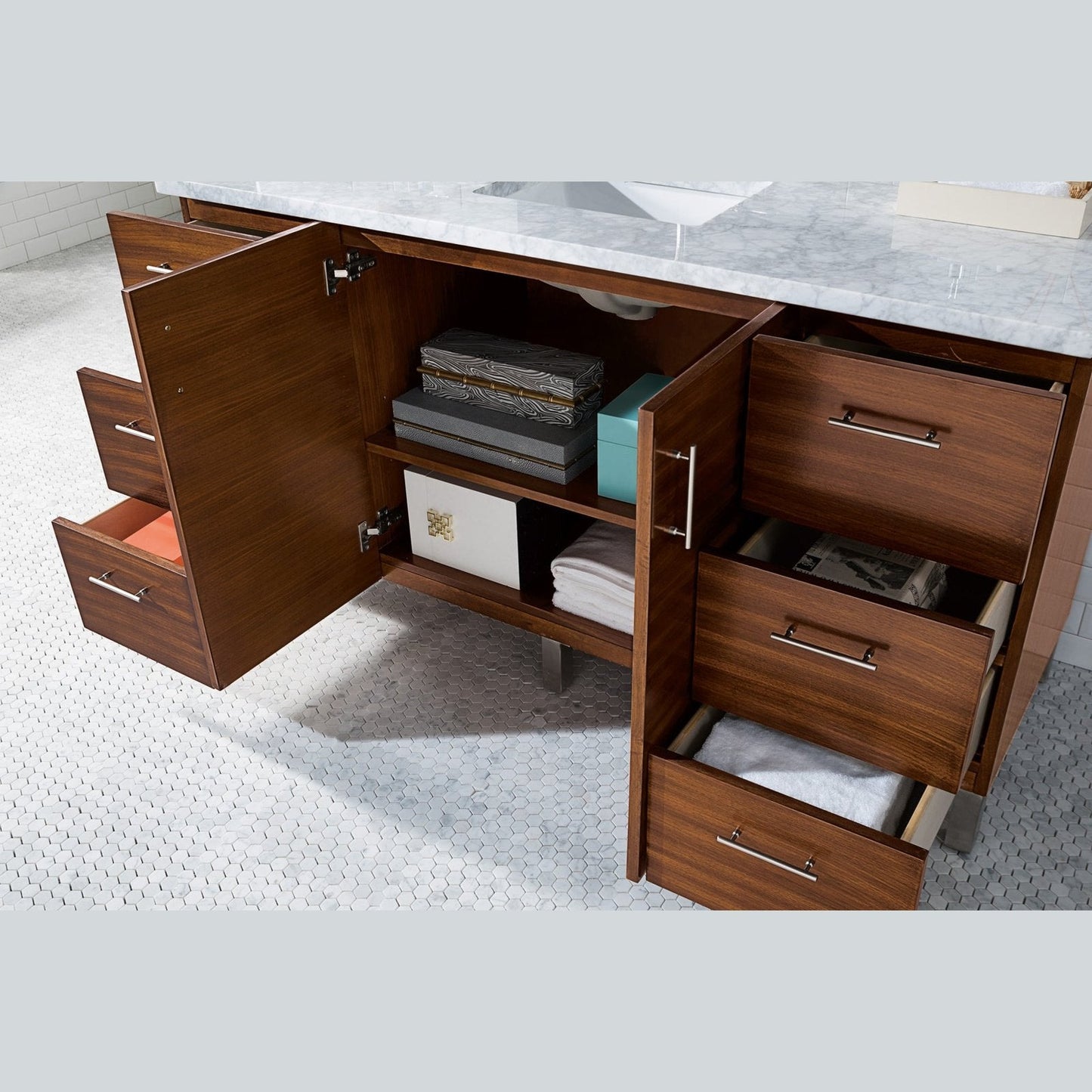James Martin Vanities Metropolitan 60" Single Vanity -  850-V60S-SOK-3CAR