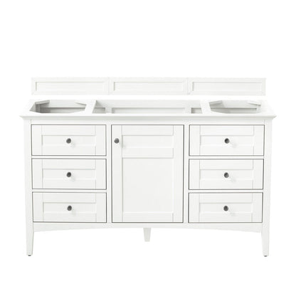 James Martin Vanities Palisades 60" Single Vanity - 527-V60S-BW-3AF
