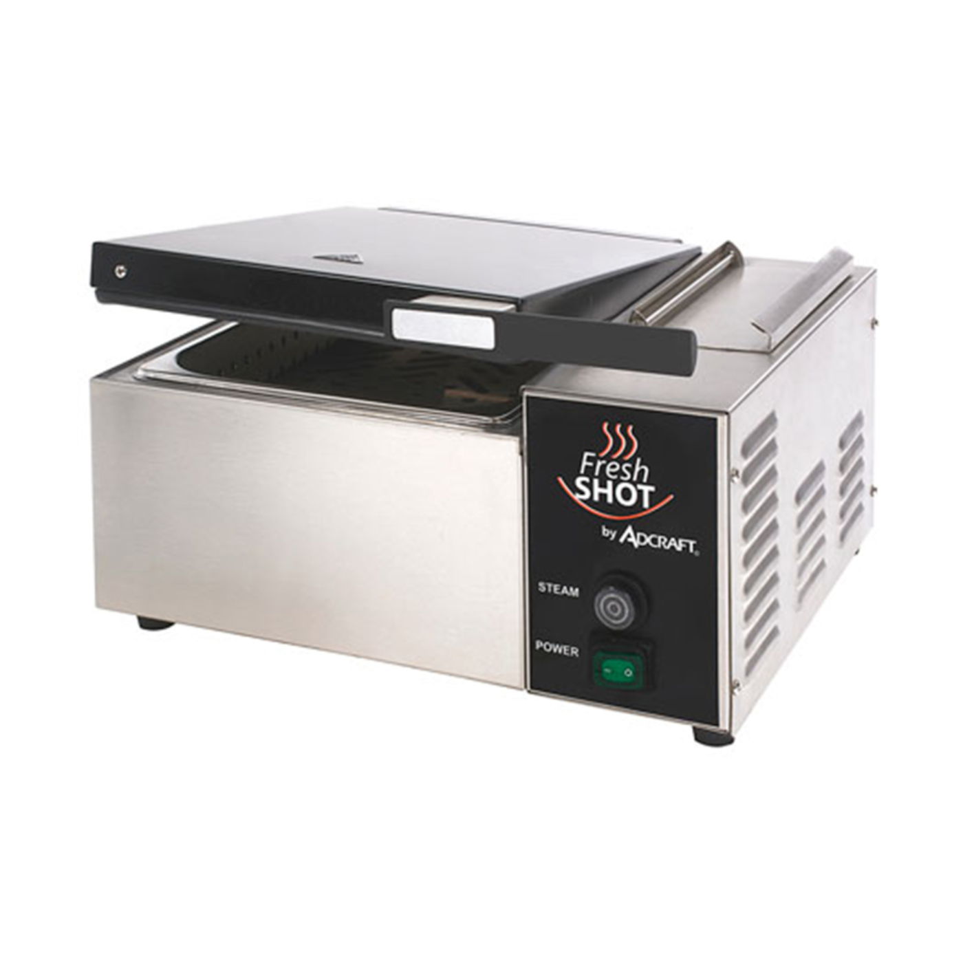 Adcraft  Fresh Shot Countertop Half Size Steamer - CTS-1800W