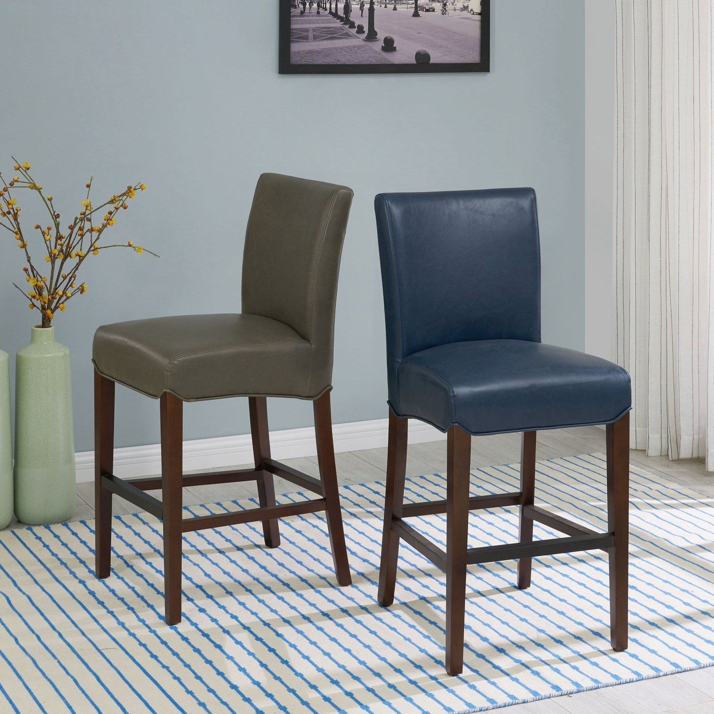 New Pacific Direct Milton Bonded Leather Counter Stool -  268527B-V05