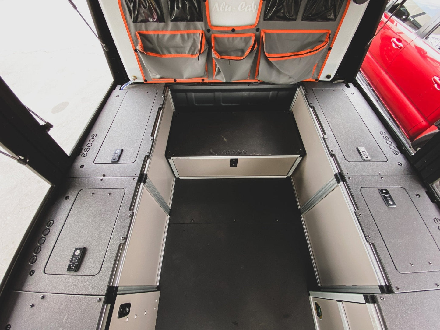 GOOSE GEAR Alu-Cab Alu-Cabin Canopy Camper - Bulkhead Single Drawer Module - 3211-GGR-SH