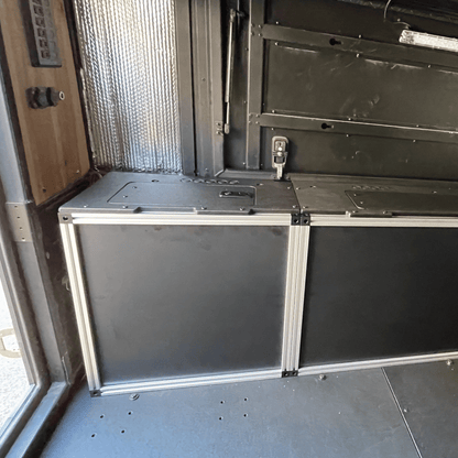 GOOSE GEAR Alu-Cab Canopy Camper V2 - Jeep Gladiator 2019-Present JT - Rear Utility Module - 5' Bed - 1814-GGR-SH