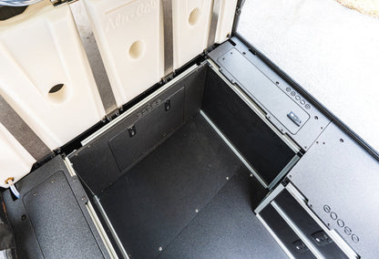 GOOSE GEAR Alu-Cab Canopy Camper V2 - Toyota Tacoma 2005-Present 2nd & 3rd Gen. - Front Utility Module - 5' Bed - 2748-GGR-SH