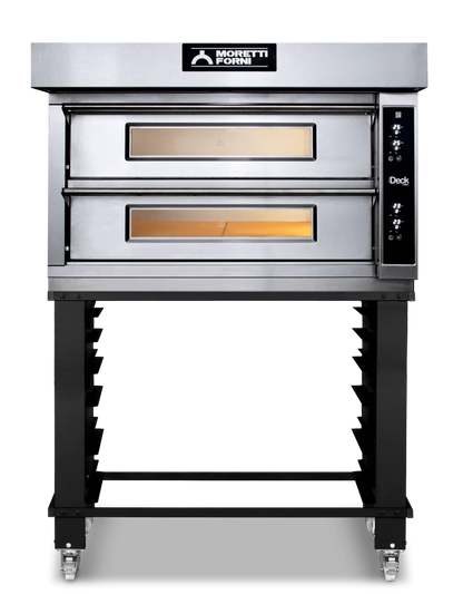 AMPTO iDeck electronic Control Electric Pizza Oven 105 x 65 cm chamber. 2 Deck - ID-D 105.65
